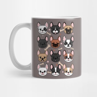 Seamless Frenchie Mug